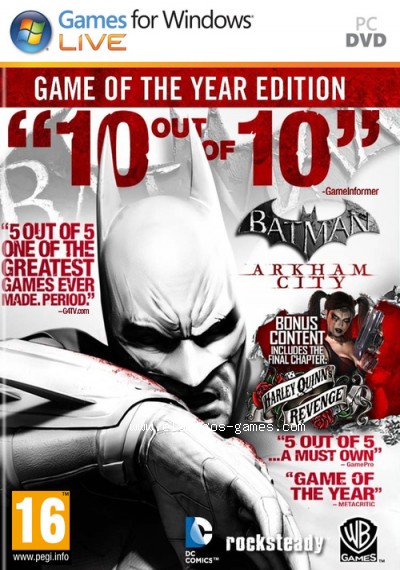 Download Batman Arkham City Game of the Year Edition