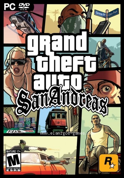 Gta San Andreas dvd cover ps2 version original by BayronR on